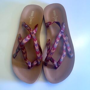 Minnetonka Strappy Flip Flops